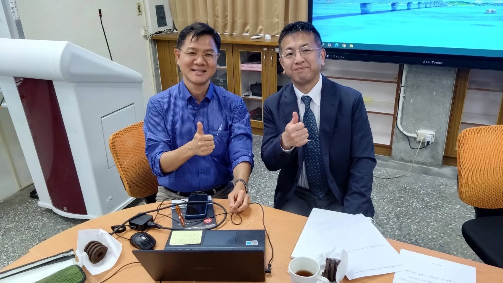 日本兵庫教育大學Mitsunobu KAWAUCHI副教授參訪交流活動 第3張